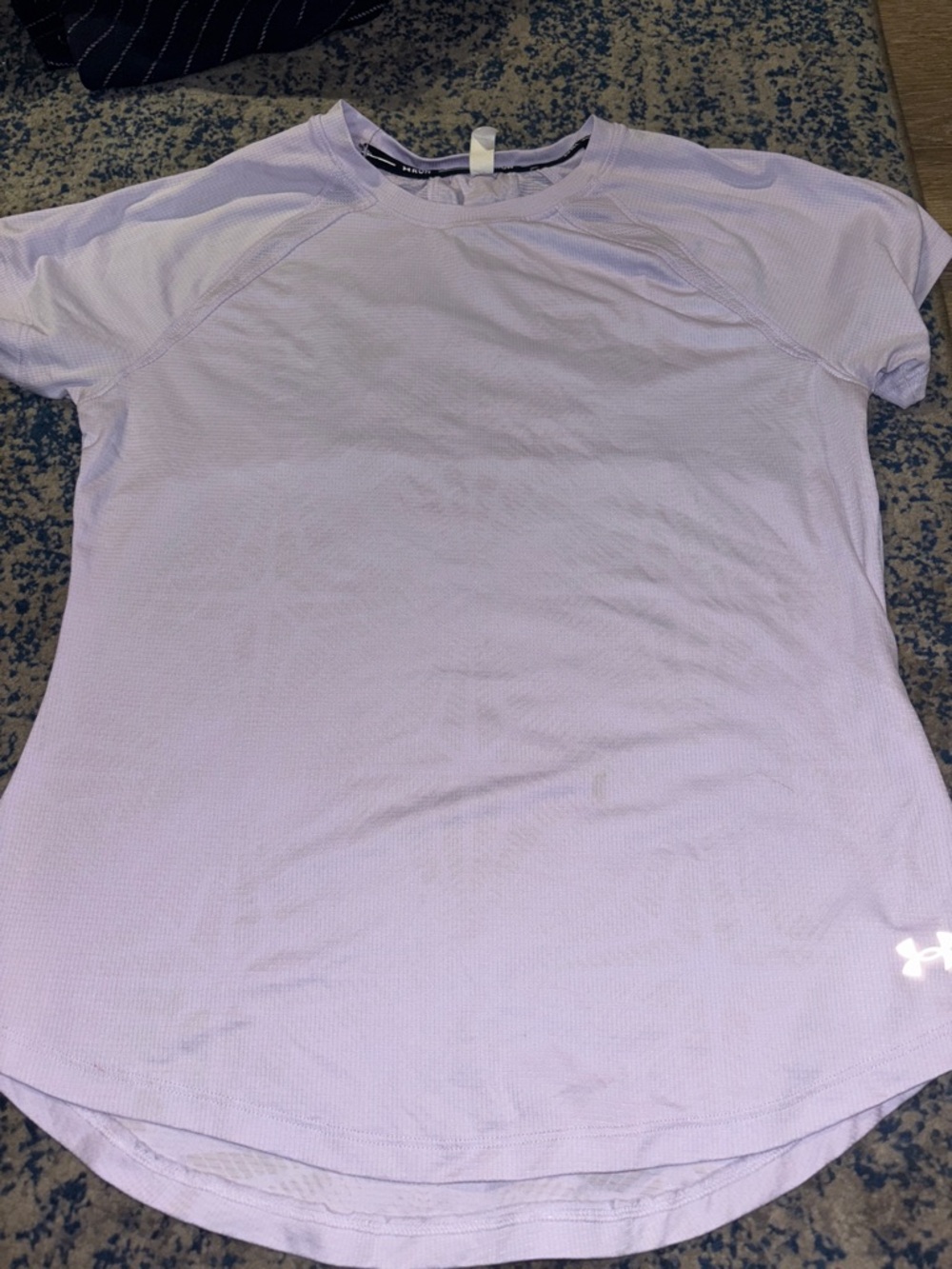 Under Armour Light Lavender Short Sleeve Athletic Tee